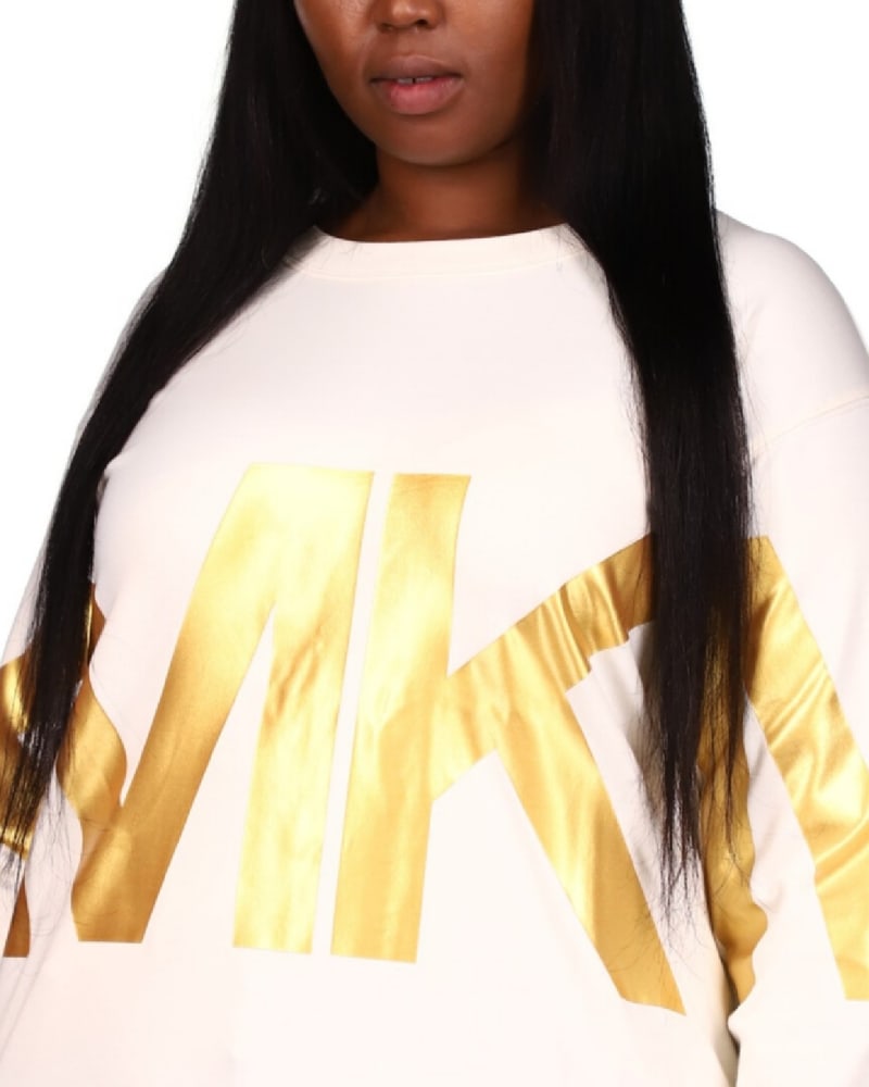 Michael kors plus size new arrivals sweatshirt
